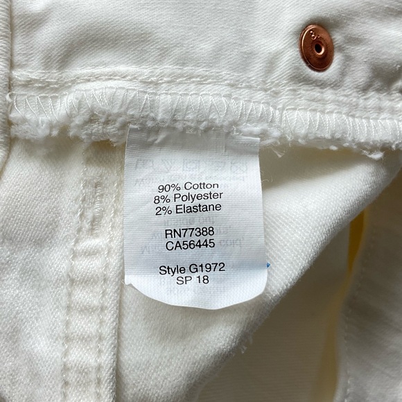 Host Pick!  J. Crew Skinny Jeans, White, Size 29/28,  NWOT - Picture 6 of 8